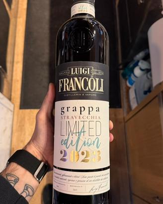 Grappa francoli limited edition