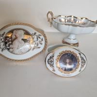 Tris di oggetti porcellana di Limoges