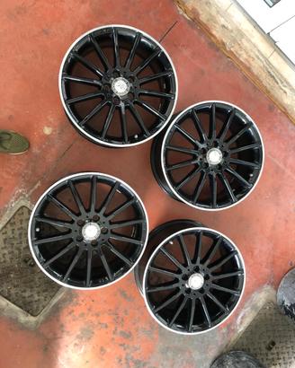 Cerchi mercedes raggio 18 classe A B CLA GLA C AMG