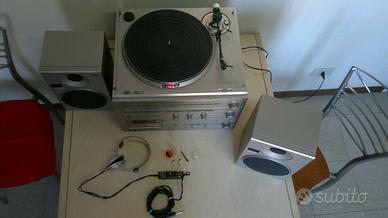 SABA Hi-Fi Pack C3100 stereo giradischi + casse
