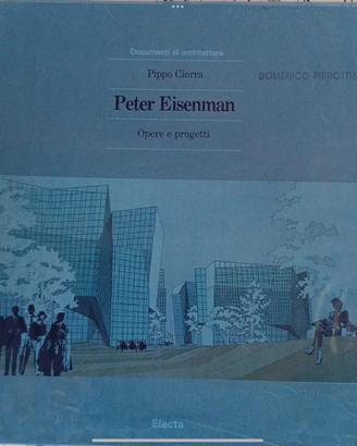 Libro Peter Eisenman (con firma) Pippo Ciorra