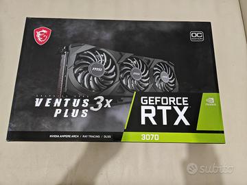 NVIDIA RTX 3070 Ventus plus x3 (OC edition)