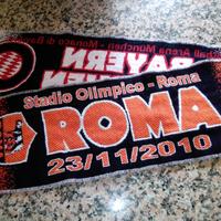 Sciarpa calcio Roma Bayer 2010