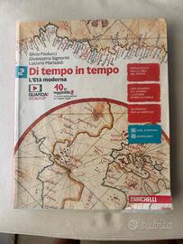 9788808979438 Di tempo in tempo.Vol2 L'Età moderna