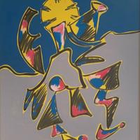 Sergio Dangelo - "agguato alla luna"