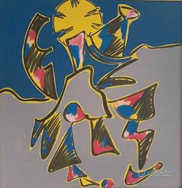 Sergio Dangelo - "agguato alla luna"