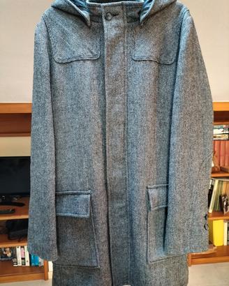 Giacca cappotto grigio uomo.