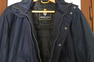 REV’IT Giacca Moto Scooter XXL blu interno nero