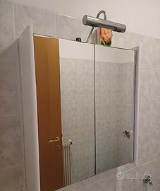 Specchio contenitore bagno