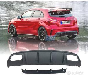 DIFFUSORE MERCEDES CLASSE A W176 AMG 12-18 LOOK A4
