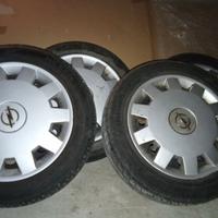 Cerchi e gomme 14 pollici Opel 4x100