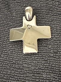 Ciondolo Pomellato Croce Argento
