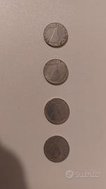 5 Lire con delfino 