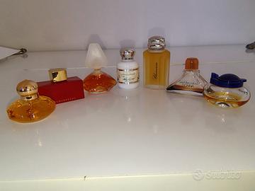 bottigliette di profumo antiche in miniatura 