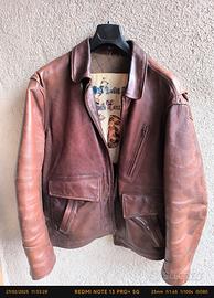 GIUBBOTTO IN PELLE DA UOMO ( LEGGERE SOTTO ) 