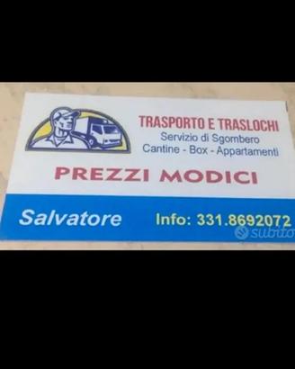 Trasporti e traslochi