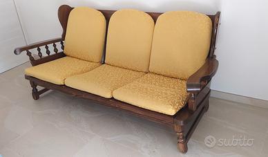 Divano con poltrona old america 