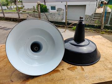 lampade industriali vintage