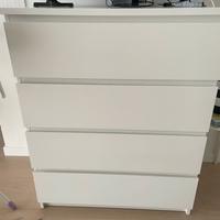 Cassettoera malm bianca