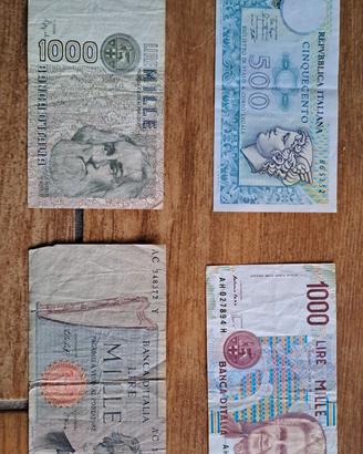 Stock Lire di carta