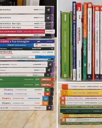 STOCK LIBRI SCOLASTICI MEDIE – 1ª, 2ª e 3ª MEDIA