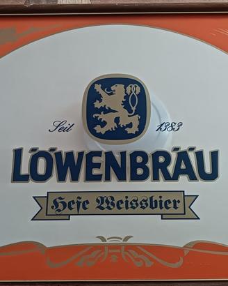 Insegna a specchio Lowenbrau