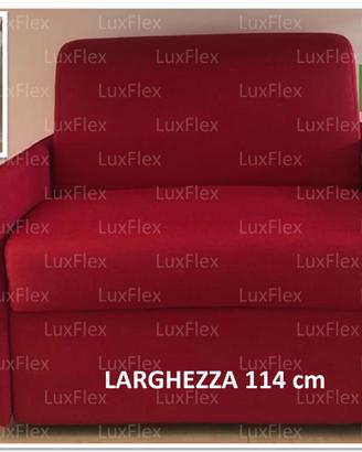 DIVANO LETTO 1 POSTO MATERASSO H 17 cm
