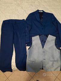 abito elegante blu di Nazareno Gabrielli