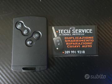 Chiave Renault Clio IV  Captur 