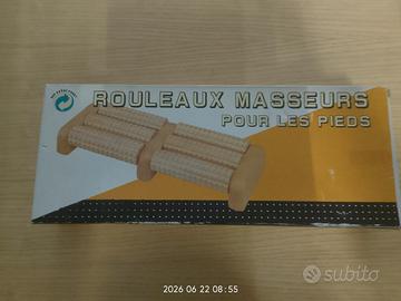 massaggiatore per piedi in legno