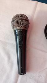 Microfono Shure PG 58: cell: 371 6399814
