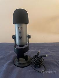 Blue Yeti Microfono USB: Registrazione,Streaming..