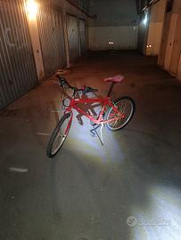 Mountain bike rossa