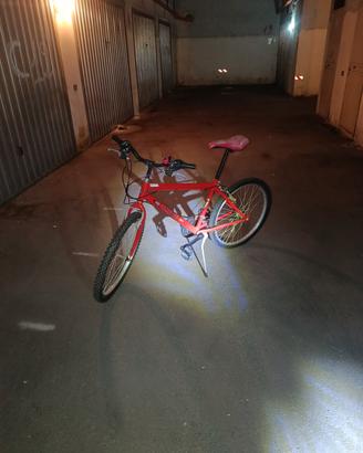 Mountain bike rossa
