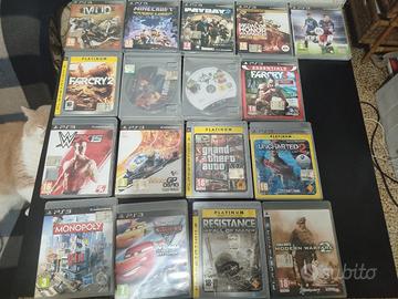 ps3 fat con 17 giochi