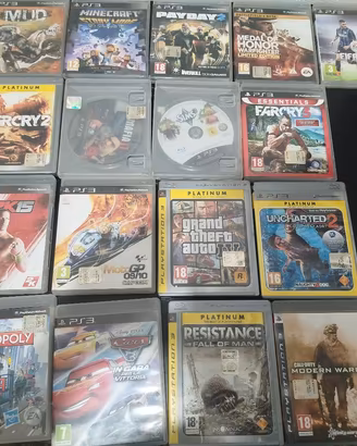 ps3 fat con 17 giochi