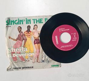 Vinile disco 45 giri Sheila Devotion Singin in the