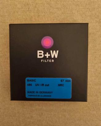 Filtro B+W Basic 486 UV/IR Cut MRC  67 mm