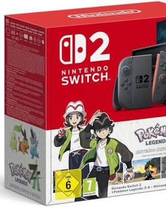 NINTENDO - SWITCH 2 + LEGGENDE POKEMON NUOVA