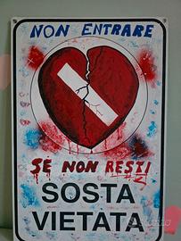 Non entrare se non resti