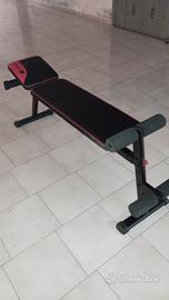 panca per addominali 