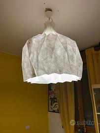 Lampadario a origami 