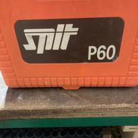 Spara chiodi nel cemento.