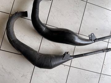Coppia marmitte per Aprilia Af1 sintesi futura
