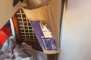 Tendalino per barca o gommone nello scatolo