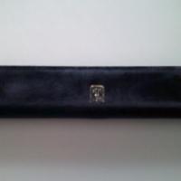 Astuccio vintage Tissot 125 ANS in vellutino blu