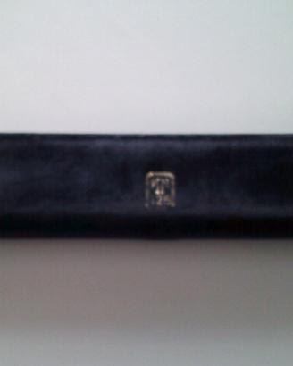 Astuccio vintage Tissot 125 ANS in vellutino blu