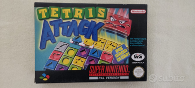 Tetris Attack Super Nintendo SNES