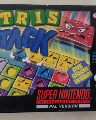 Tetris Attack Super Nintendo SNES
