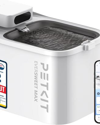 PETKIT EVERSWEET MAX Fontanella per Gatti Senza Fi